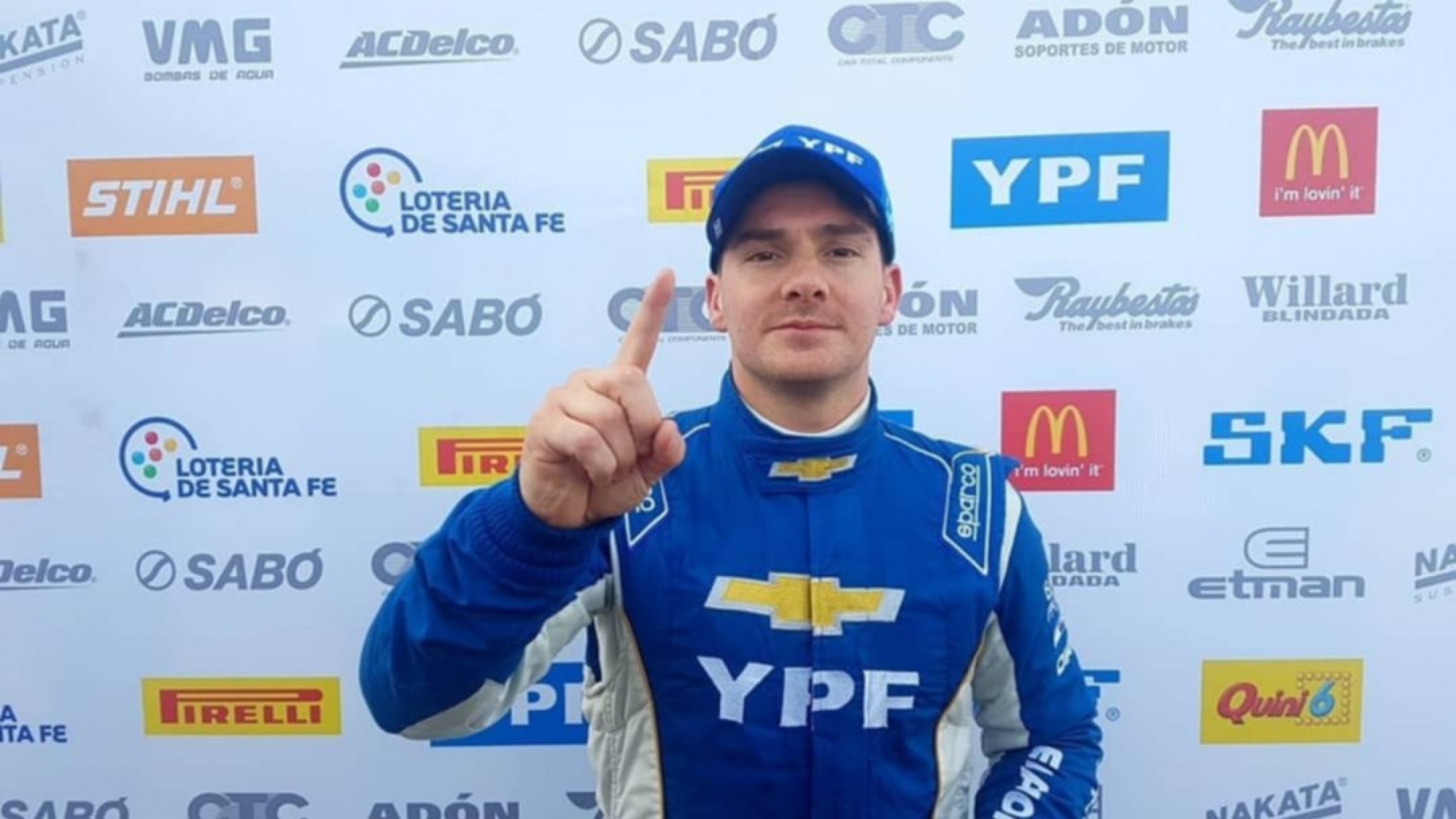 Bernie Llaver fue confirmado por 6to año seguido en el equipo oficial de Chevrolet YPF del Súper TC2000